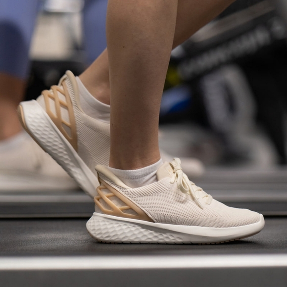 Kizik Athens Sneaker (Unisex) -Fawn Crème W8.5 M7 Comfort Travel Hands Free - Picture 13 of 13